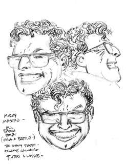 John Romita Jr. - Pencils By John Romita, Jr. | KICKASS - Mikey Maestro Design | The Artist’s Choice