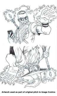 Ryan Browne - Curse Words (Image Comics) issue #Pitch Art (Image 2)