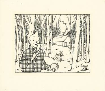 Hergé (Georges Remi Dit) 1907-1983 | La Cabane Ã  sucre | Artcurial