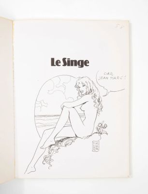 Manara, Milo (1945) Le... | Lot 23 - MANARA, Milo (1945) Le singe, album en réédition brochée... | Drouot Estimations