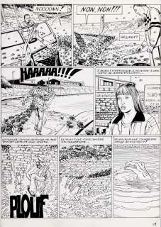 Nicaise | La Vie en rose, ensemble de trois planches n°7, 2… | Banque Dessinée