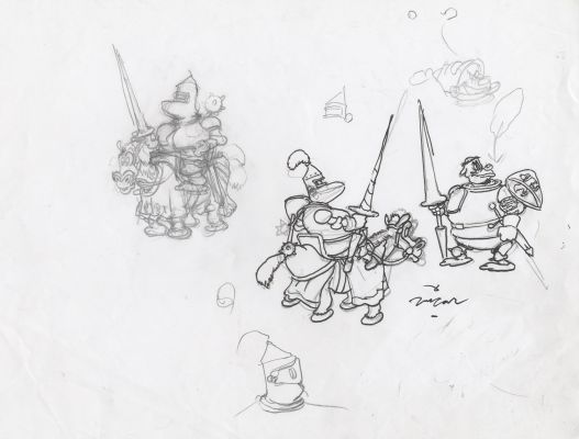 Victor Arriagada Rios ("Vicar") - Handdrawn Originals | 9.) The Age of Chivalry | Galerie Laqua