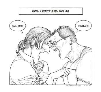 De Vincentiis - tavola originale "Zanardi e Ranxerox" - Loose page (2010) | Catawiki