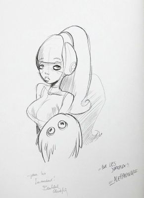 Barbucci Alessandro Sky... | Lot 34 - BARBUCCI Alessandro Sky Doll Superbe dessin représentant... | Vermot et Associés