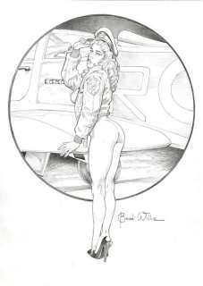 Pin Up - illustrazione originale - Loose page | Catawiki