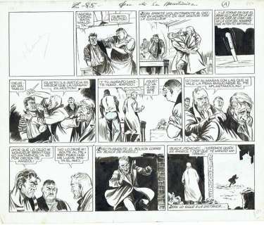 Alberto Breccia - tavola originale "Jean de la Martinica - Z 85" - Loose page | Catawiki
