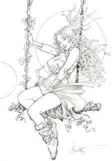 Aouamri, Mohammed - Dessin original - La Quête de l’Oiseau du temps | Catawiki