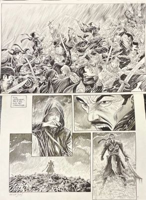 Grenson, Olivier (Né En 1962) | Lot 52 : Niklos Koda, Tome 13, planche 9 | Millon