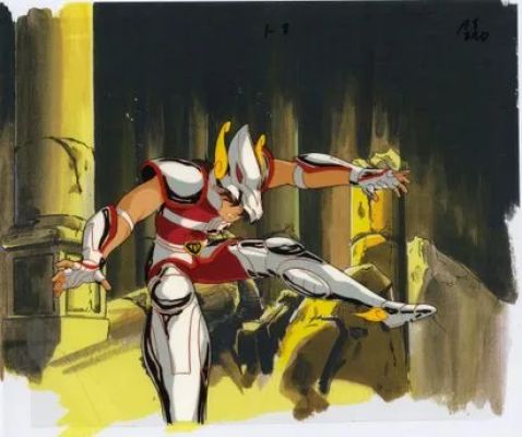Créé Par Masami... | Lot 34 - Créé par Masami Kurumada (車田・正美) . Chevaliers du Zodiaque... | Aibo Art Auction