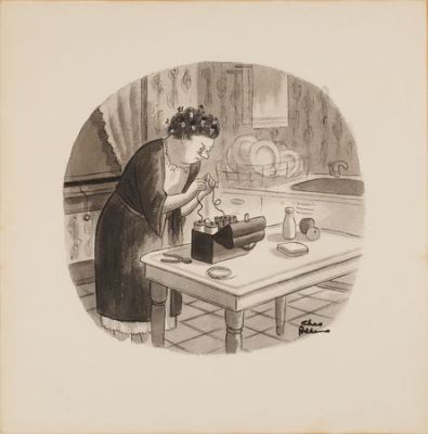 Lot 4077 - Charles Addams Signed Original Artwork for The New Yorker | RR Auction