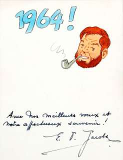 Jacobs | Blake et Mortimer, illustration Ã  l’aquarelle, Ã … | Banque Dessinée