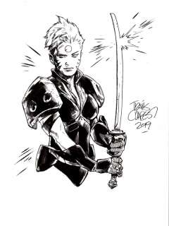 Travis Charest - Zealot detailed pinup