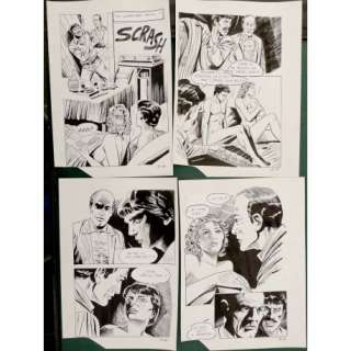 GABAGLIO Mon premier amour lot de 4 planches 58 à 61 | YakaBD