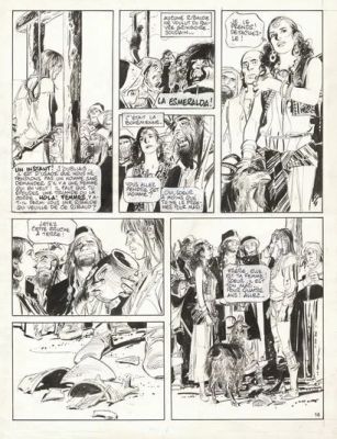 Paul Gillon (1926-2011) Notre-Dame... | Lot 57 - Paul GILLON (1926-2011) Notre-Dame de Paris Encre de... | Tessier Sarrou