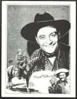 Max Terhune Real West Movie Hall of Fame Series Print | DTA Collectibles