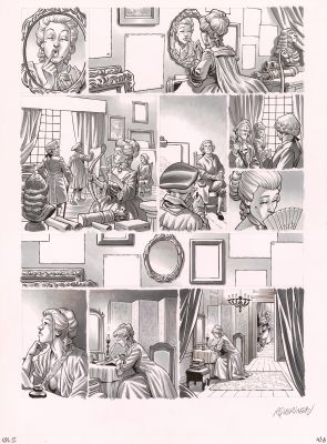 Guérineau | L’ombre des lumières tome 2 Dentelles et wampun | Galerie Champaka