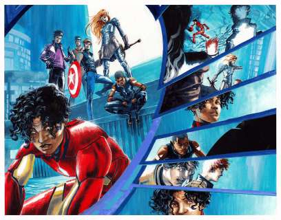 Marco Rudy - Generations: Iron Man & Ironheart (Marvel Comics) issue #01 (05 & 06)