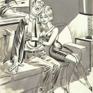 Bill Ward Single Panel Gag “Honey when I…” | Panel Gallery