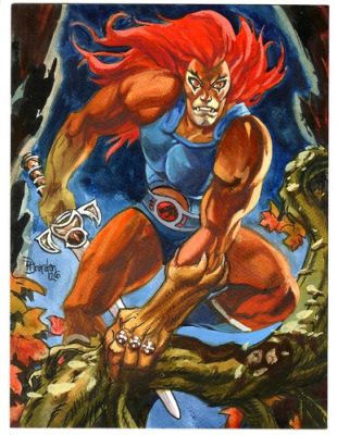 Dan Brereton - Original Art ThunderCats Animated Lion-O Painting - KEPYR Charity