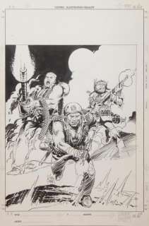 Joe, Andy & Adam Kubert Orig Art Specialty Piece | Weiss Auctions