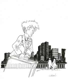 Fourquemin, Xavier - Couverture originale - Le Train des Orphelins T2 - Harvey - (2013) | Catawiki