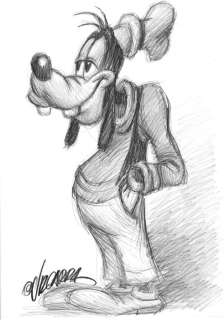Goofy - Original Drawing - Joan Vizcarra - Pencil Art | Catawiki