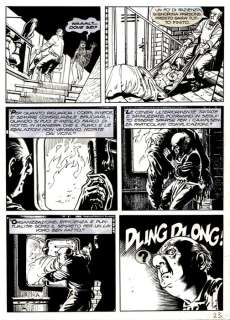 Dylan Dog n. 211 - Tavola Originale "la casa dei fantasmi" - Loose page - First edition - (2004) | Catawiki
