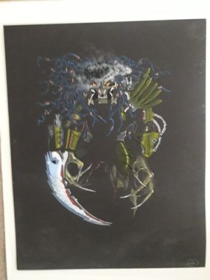 Original Comic Art The Predator : By Artist Antonio Tetta 1992 Signed 67 × 53cm | eBay Europe (Buy It Now)