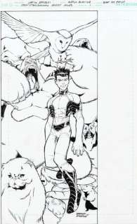 Carlo Barberi | Teen Titans Outsiders Secret Files Issue 1 | Comic Art Source