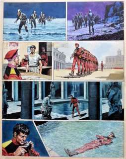 Lawrence, Don - Originele pagina in kleur - The Trigan Empire - "Menace From The Deep" - (1970) | Catawiki