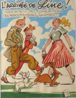 AL SEVERIN - Illustration originale Severin Arrivée Line