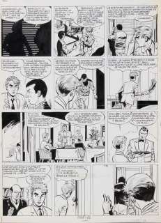 Paape | Marc Dacier, planche n°7 Ã  l’encre de Chine de l… | Banque Dessinée