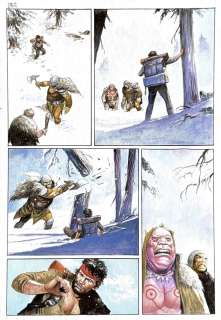 Apriyadi Kusbiantoro, original page Saul 1 “The Living Cloak” plate 4 | Comic Art Masters