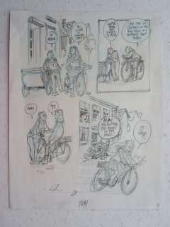 Will Eisner - Originele schets voor pagina 23 - To the heart of the storm - Loose page - First edition - (1991) | Catawiki