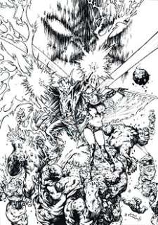Doctor Strange, Dormammu, Magik - Marvel - Original Illustration - Sergi Domenech Signed - Original Art - (2015) | Catawiki