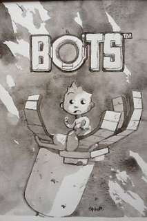 Baker, Steve - Dessin original - BOTS (2017)