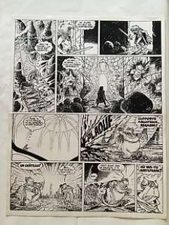 Luguy, Philippe - Planche originale - Percevan T11 - Les Sceaux de l’Apocalypse - (2001) | Catawiki