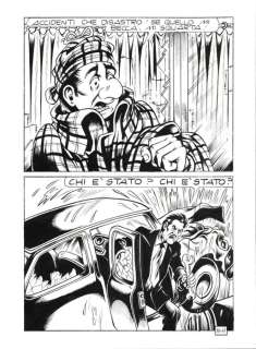 Alan Ford n. 89 - Tavola Originale "il benefattore" - Loose page - First edition - (1976) | Catawiki