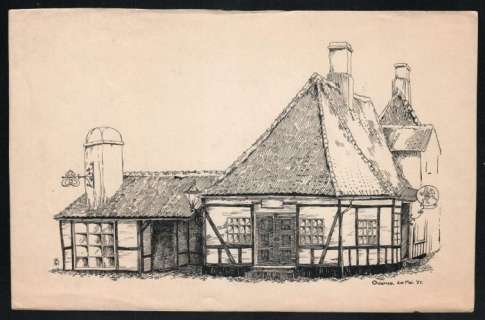 Dulieu, Jean (Oort, Jan van) - Originele tekening - ’Odense’ - (1951) | Catawiki