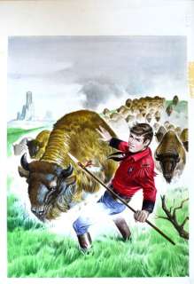 Piccolo Ranger n. 179 - Luigi Corteggi: Cover originale â€œLa congiura dei potentiâ€ - Loose page - (1978) | Catawiki