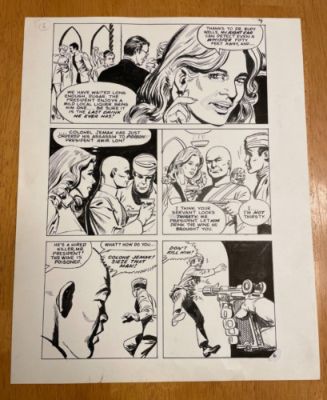 BIONIC WOMAN #2 ORIGINAL comic ART 1978 JAIME SOMMERS POISON GUNFIRE HEARING | eBay US (Buy It Now)