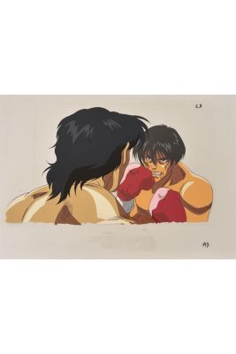 Lot 133 - After George Morikawa (Born in 1966) - Madhouse - 2000 Hajime No Ippo Set of two production celluloid panels in India… | Piasa