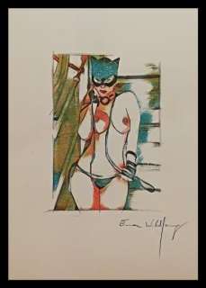 Emma Wildfang - CATWOMAN - Loose page - Watercolors/Pencil on 250g acid-free paper - (2020) | Catawiki