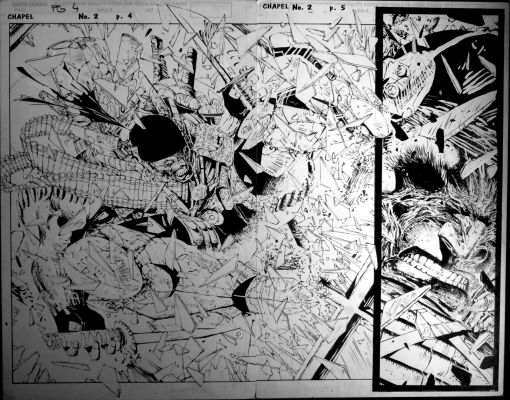Calvin Irving | CHAPEL #2 PG 4-5 2 PG SPLASH | Black Line Fever