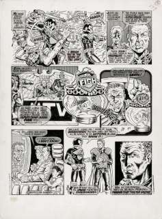 Brett Ewins - judge dredd - 2000ad prog 92 page 5 - brett ewins