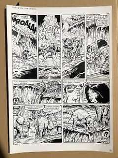 Géron, Jacques - Planche originale - Yalek T11 - Zone interdite - (1981) | Catawiki