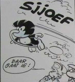 Kari Lente 35 - Originele pagina (p.13) + hardcover album - De groene keizer - First edition - (2009) | Catawiki