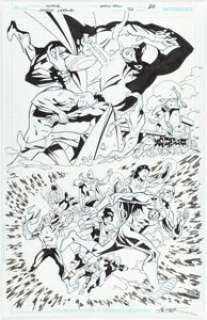 Hester, Phil | Phil Hester and Eric Gapstur Justice League #70 Story Page 19 Original Art (DC, 2022).... | Heritage