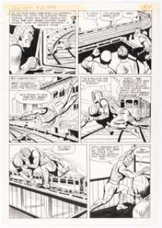 Reinman, Paul | Paul Reinman Adventures of the Fly/Fly-Man #31 Story Page 4 Shield Original Art (Archie, 1965).... | Heritage