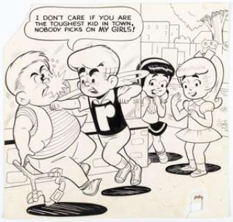 Bolling, Bob | Bob Bolling The Adventures of Little Archie #23 Cover Original Art (Archie, 1962).... | Heritage